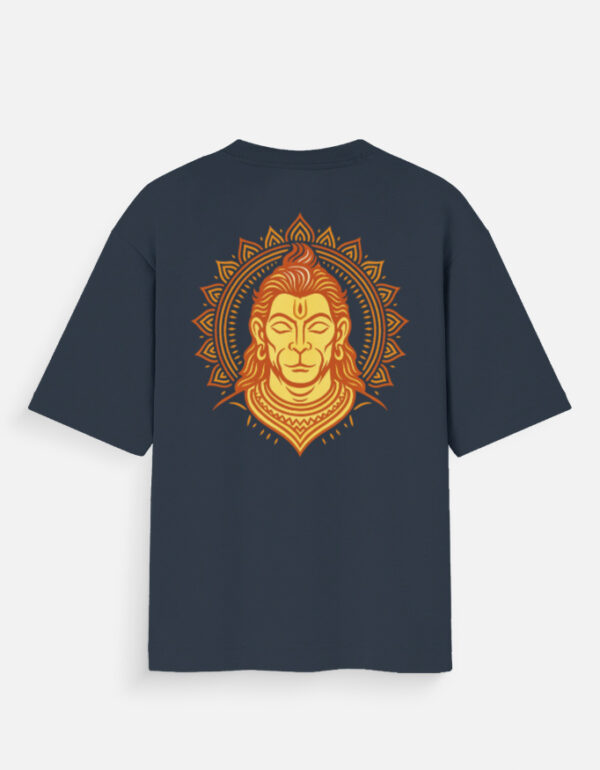 Divine Hanuman Glow T-Shirt – Spiritual Energy Edition |  Strength, Devotion, and Inner peace
