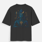 Shiba art t-shirt unisex over size