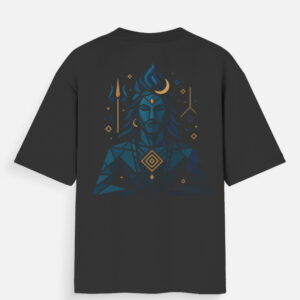 Shiba art t-shirt unisex over size